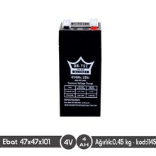 Ortec 4 V 4 AH Bakımsız Akü
