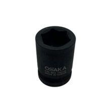 Osaka 1/2 19 mm Kısa Siyah Lokma