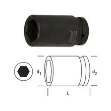 Osaka Tool LN34D27 3/4 inç 27 mm Havalı Derin Lokma