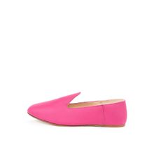 Osay LA FUCHSIA Deri Fuşya Kadın Loafer
