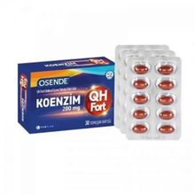 Osende Koenzim QH Fort 200 mg 30 Yumuşak Kapsül