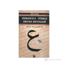 OSMANLICA-TÜRKÇE OKUMA METINLERI - ORTA SEVIYE-10 - HASAN BABACAN