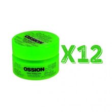 Ossion 12x100 ml Mat Saç Şekillendirici Wax
