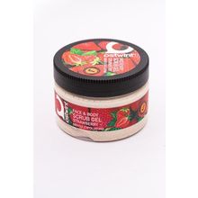 Ostwint 2x300 ml Çilek Özlü Yüz ve Vücut Peelingi