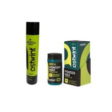 Ostwint 400 ml Hair Sytling Spray + Ostwint 20 gr Powder Styler Yeşil Wax