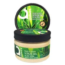 Ostwint Aloe Vera 300 ml Face Body Scrub Jel Nemlendirici