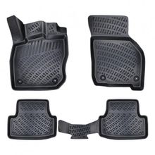 OtoLine Audi A3 2021 Model 4D Havuzlu Paspas