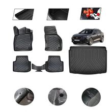 OtoLine Corolla Sedan 2013-2019 Arası 4D Havuzlu Oto Paspas Ve Bagaj Set