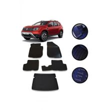 OtoLine Dacia Duster 4X4 2018-2022 Arasi 4D Havuzlu Oto Paspas Bagaj Set