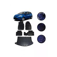OtoLine Ford Fiesta 2008-2017 Arası 4D Bagaj Seti ve Oto Havuzlu Paspas