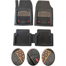 OtoLine Ford Ranger 2006 2011 Krom Meşe 4D Ekstra Kanallı Havuzlu Paspas Seti