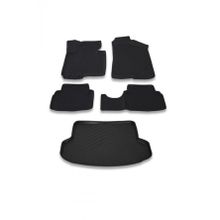 OtoLine Hyundai Ix35 2010-2016 Arasi 4D Havuzlu Oto Paspas Ve Bagaj Set