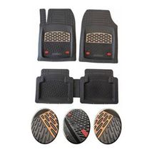 OtoLine Mitsubishi Lancer 2002 2007 Krom Meşe 4D Ekstra Kanallı Havuzlu Paspas Seti