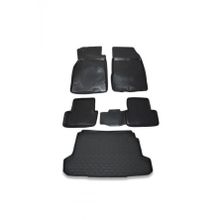 OtoLine Renault Fluence 2009-2021 Arasi Uyumlu 4D Havuzlu Oto Paspas Ve Bagaj Set