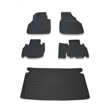 OtoLine Renault Kangoo 2011-2015 Arasi 4D Havuzlu Oto Paspas Ve Bagaj Set
