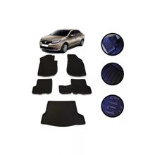 OtoLine Renault Symbol 2013-2021 Arasi 4D Havuzlu Oto Paspas Ve Bagaj Set