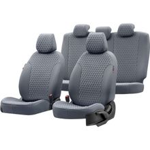 Otom Audi A3 2003-2012 Amsterdam Design Deri Füme Özel Üretim Koltuk Kılıfı
