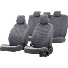Otom Audi A3 2003-2012 Özel Üretim Amsterdam Design Tay Tüyü Füme Oto Koltuk Kılıfı