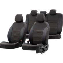 Otom Audi A3 2003-2012 Özel Üretim Paris Design Bej - Siyah Oto Koltuk Kılıfı
