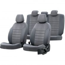 Otom Citroen C-Elysee 2012-2017 Özel Üretim London Design Füme Oto Koltuk Kılıfı