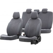 Otom Citroen C3 Picasso 2008-2013 Özel Üretim Amsterdam Design Tay Tüyü Füme Oto Koltuk Kılıfı