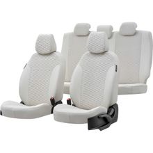 Otom Isuzu D-Max 2004-2011 Özel Üretim Tokyo Design Tay Tüyü Fildişi Oto Koltuk Kılıfı