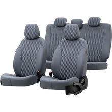 Otom Nissan Note 2006-2012 Özel Üretim Tokyo Design Deri Füme Oto Koltuk Kılıfı