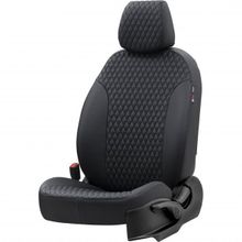 Otom Opel Corsa D 2006-2014 Özel Üretim Amsterdam Design Deri Siyah Oto Koltuk Kılıfı