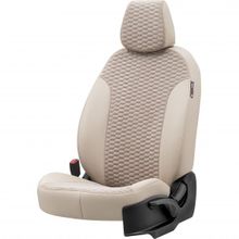 Otom Opel Corsa E 2014-2019 Özel Üretim Tokyo Design Tay Tüyü Bej Oto Koltuk Kılıfı