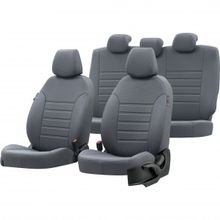 Otom Opel Meriva B 2010-2017 Özel Üretim New York Design Füme Oto Koltuk Kılıfı