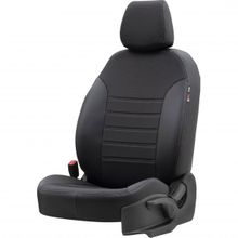 Otom Seat Cordoba 2003-2009 Özel Üretim Paris Design Füme - Siyah Oto Koltuk Kılıfı