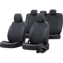 Otom Seat Exeo 2008-2013 Özel Üretim Tokyo Design Deri Siyah Oto Koltuk Kılıfı