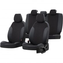 Otom Seat Exeo 2008-2013 Özel Üretim Tokyo Design Tay Tüyü Siyah Oto Koltuk Kılıfı