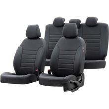 Otom Seat Ibiza 2009-2017 Özel Üretim New York Design Siyah Oto Koltuk Kılıfı