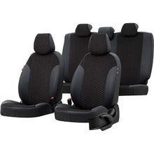 Otom Skoda Octavia 2004-2013 Özel Üretim Tokyo Design Tay Tüyü Siyah Oto Koltuk Kılıfı