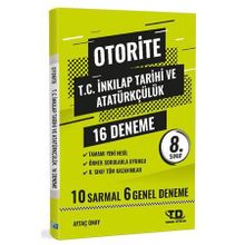 Otorite 8. Sınıf LGS İnkılap Tarihi Deneme 16'lı Tandem Yayınları