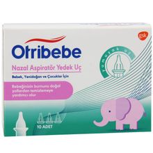 Otribebe Yumuşak 10 Adet Nazal Aspiratör Yedek Uç