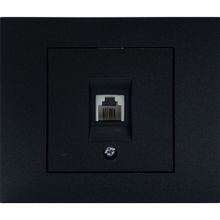 Ovivo Cat3 Grano Siyah Nümeris Çerçeveli Telefon Prizi