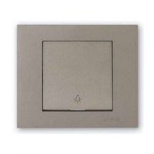 Ovivo Grano Antrasit Çerçeve + Antrasit Metalik Light Anahtar