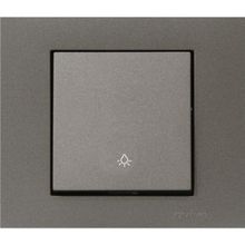 Ovivo Grano Antrasit Light Anahtarı + Çerçeve