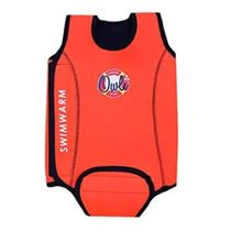 Owli Swimwarm Üşütmeyen Bebek Mayosu kırmızı