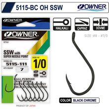 Owner 5115 No:5-0 Oh Ssw Black Chrome İğne
