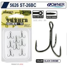 Owner 5626 ST-26 Black Chrome Çarpma İğne
