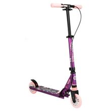 Oxelo MID5 Mor Çocuk Süspansiyonlu ve Gidonda Frenli Scooter