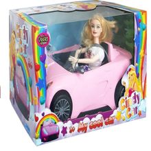Oydaş 02612 Cindy Car Bebekli Araba Oyuncak