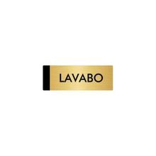 Özarslan Dizayn Departman Kapı İsimliği Lavabo 5x20 cm Altın Renk Metal Yönlendirme Levhası