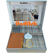 Özdilek Arancia Krem 200x220 cm Çift Kişilik Ranforce Nevresim Takımı