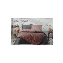 Özdilek Colormix Ametist Antrasit Çift Kişilik Nevresim Takımı