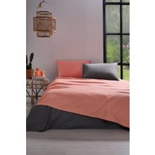 Özdilek Colormix Kiremit Antrasit Çift Kişilik Pike Takımı