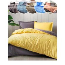 Özdilek Colormix Ranforce Düz Antrasit Çift Kişilik Nevresim Takımı